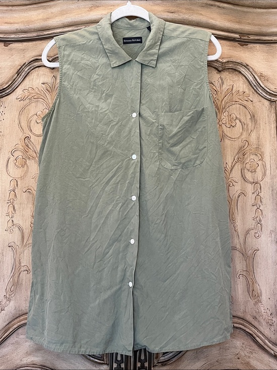 Banana Republic Tops - Banana Republic SILK VINTAGE tunic L